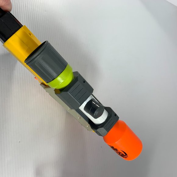 Nerf N-Strike Recon CS-6 Main Body with Scope Yellow Gray Orange Soft Dart Gun - Picture 6 of 7